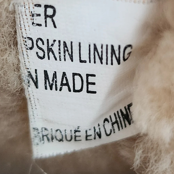 BIOTIME Genuine Shearling Sheepskin Boots Size 7 - Picture 13 of 13